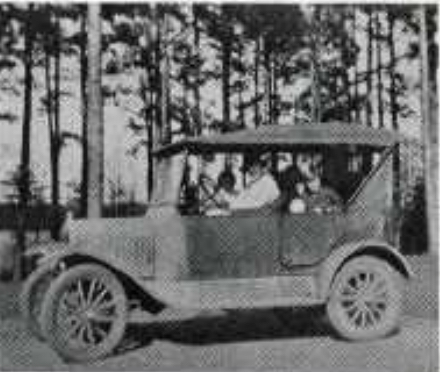 A Ford Model T purchased for The School of Social Work in 1926